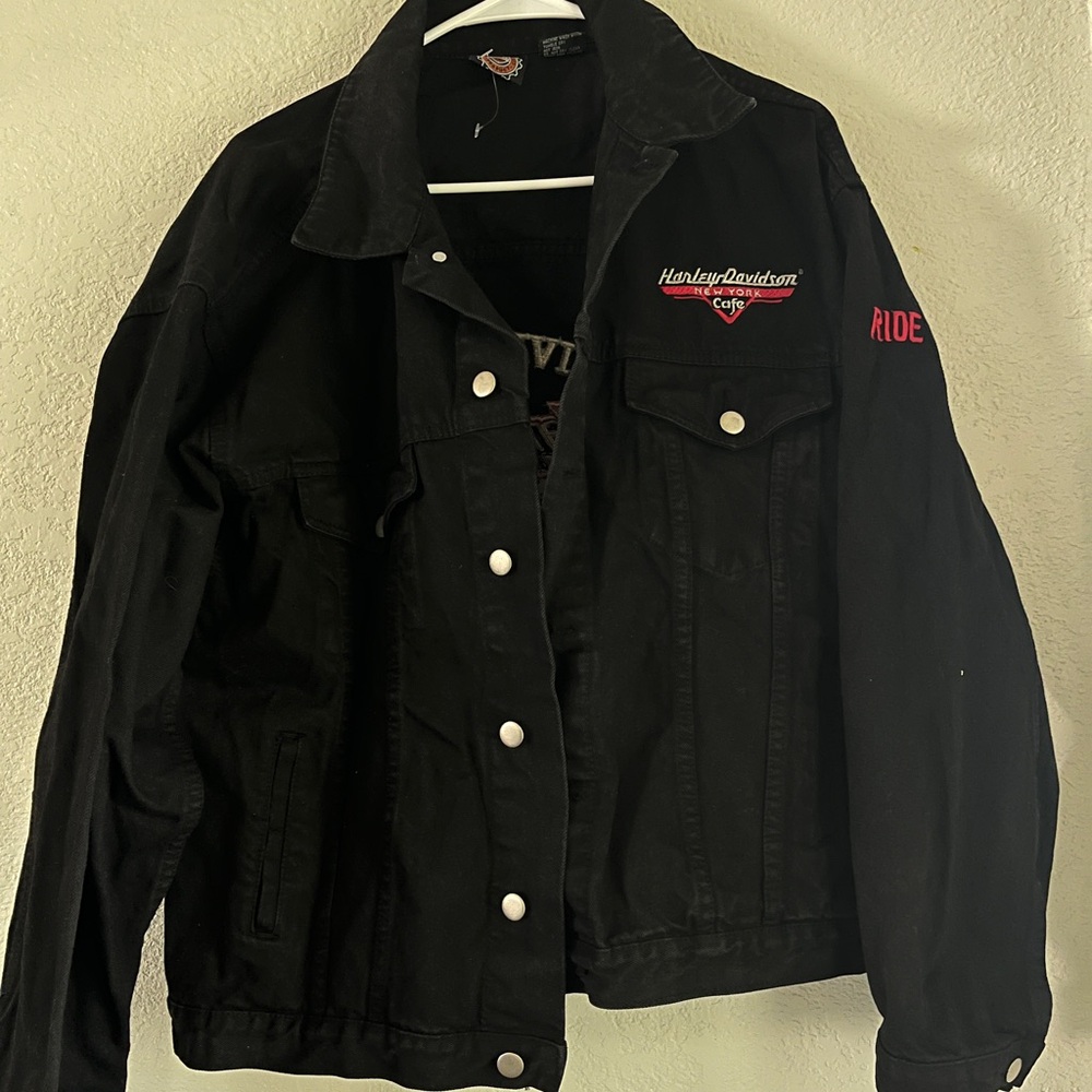 Harley Davidson jean jacket